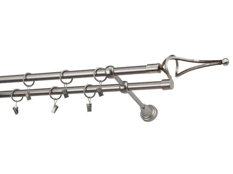 Garniže 16x16mm - dvojradové - FALIST - satin