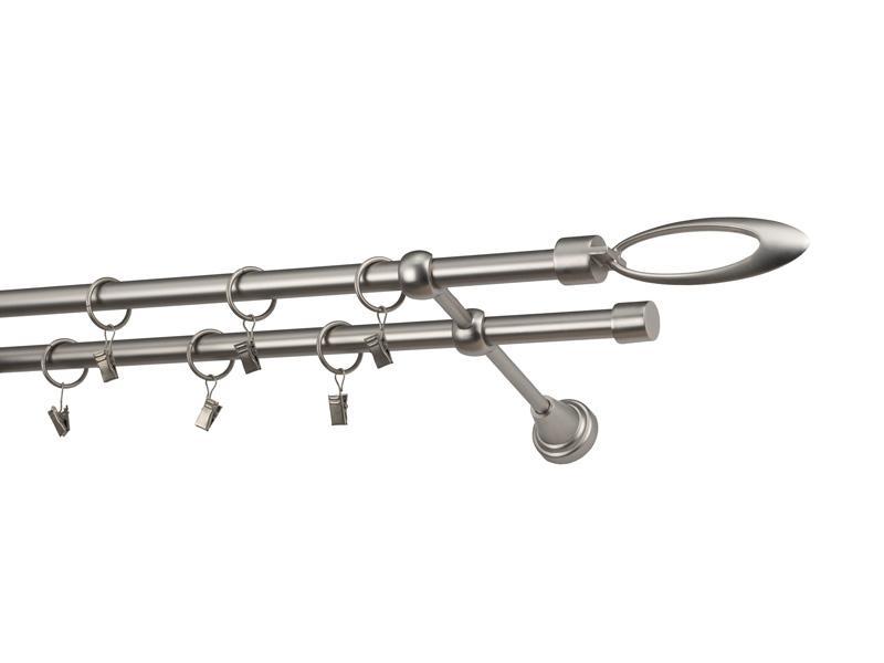 Garniže 16x16mm - dvojradové - VENEZIA - satin