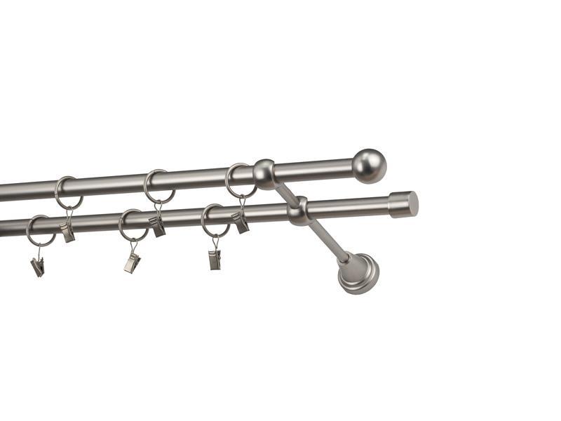 Garniže 16x16mm - dvojradové - BOLOGNA - satin