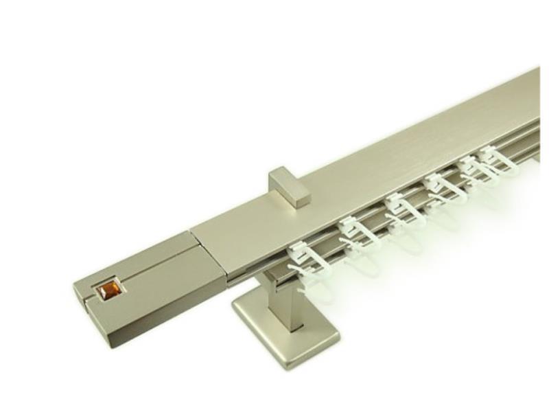 Garniže SQUARE LINE - dvojradové - KRYSTAL orange