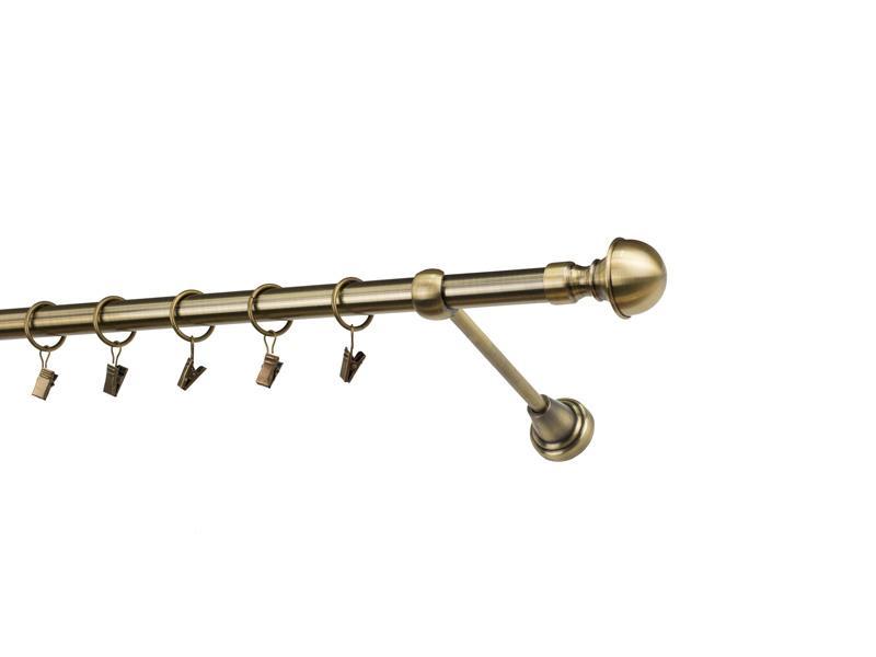 Garniže 19mm - jednoradové - BOSTON - antik