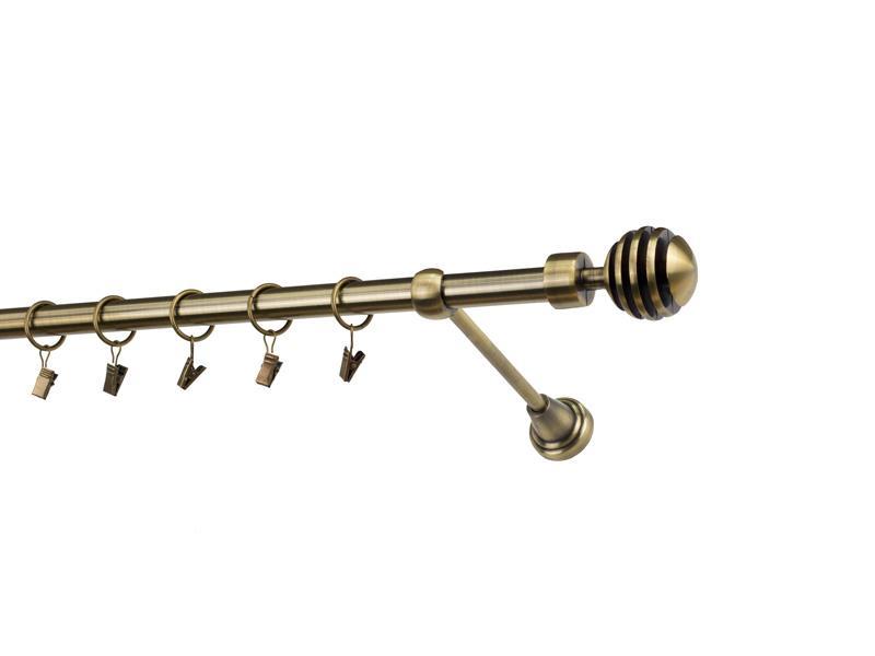 Garniže 19mm - jednoradové - VERONA - antik