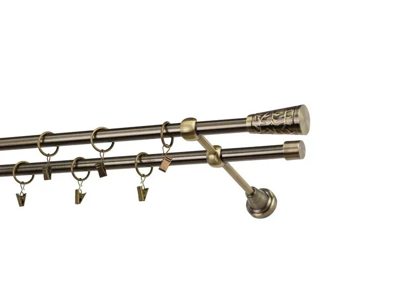 Garniže 16x16mm - dvojradové - SEVILLA - antik