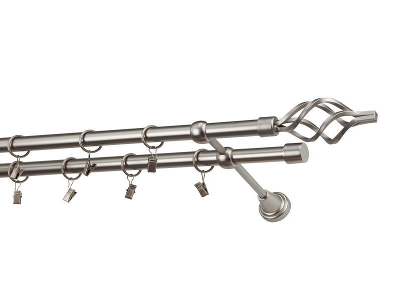 Garniže 19x19mm - dvojradové - GUĽA AZUR - satin