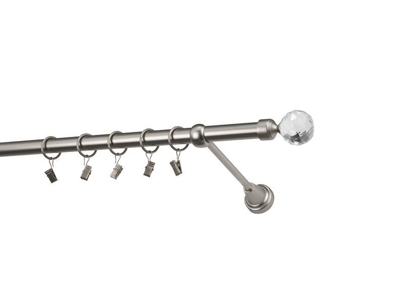 Garniže 19mm - jednoradové - GUĽA CRYSTAL - satin