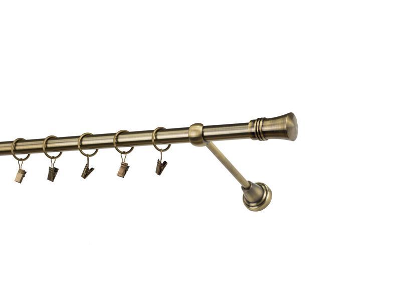 Garniže 19mm - jednoradové - CAPRI - antik