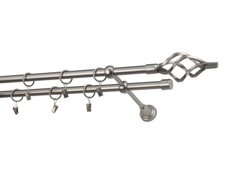 Garniže 16x16mm - dvojradové - GUĽA AZUR - satin