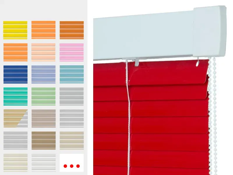 Žalúzie na okná ISSO 1 - 25mm - bežné odtiene