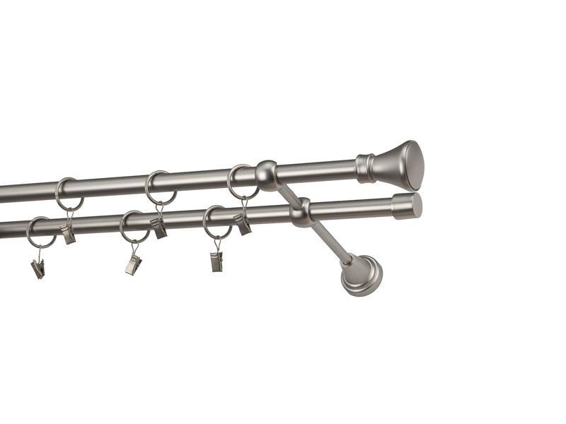 Garniže 16x16mm - dvojradové - KOLOSEO - satin