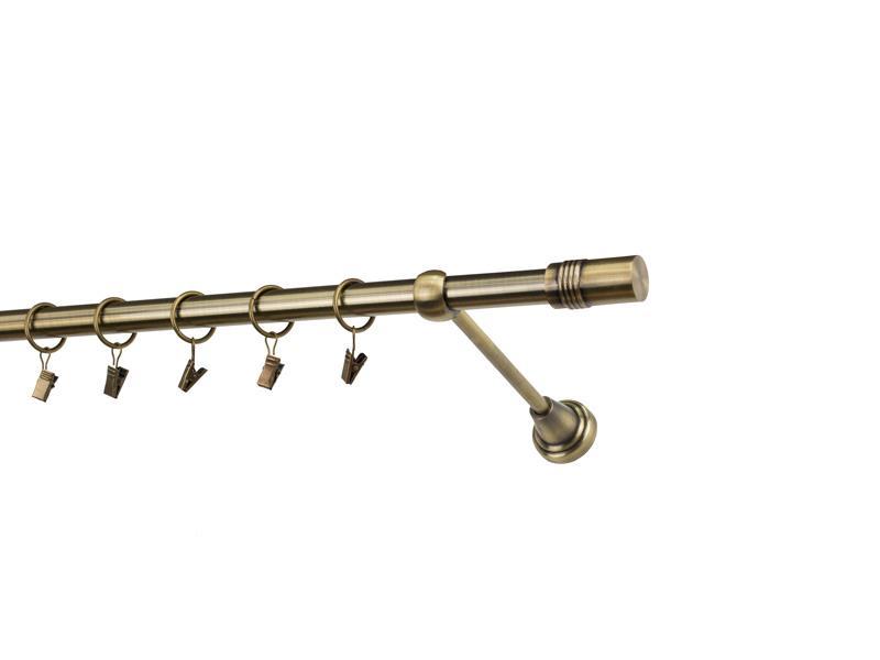 Garniže 19mm - jednoradové - CYLINDER - antik