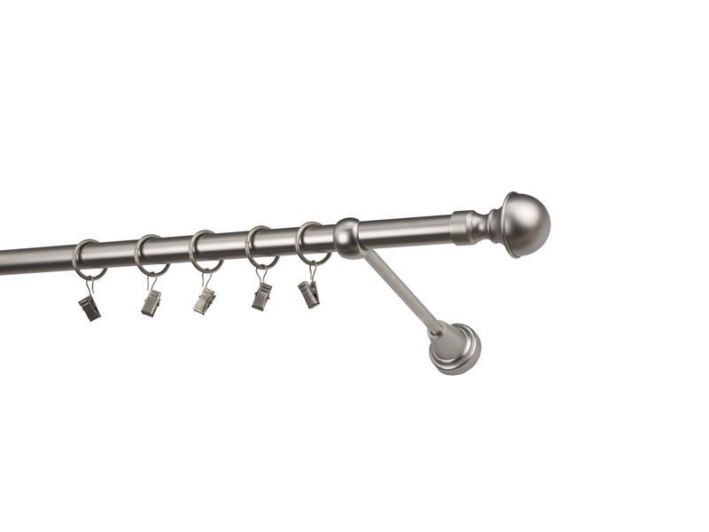 Garniže 19mm - jednoradové - BOSTON - satin