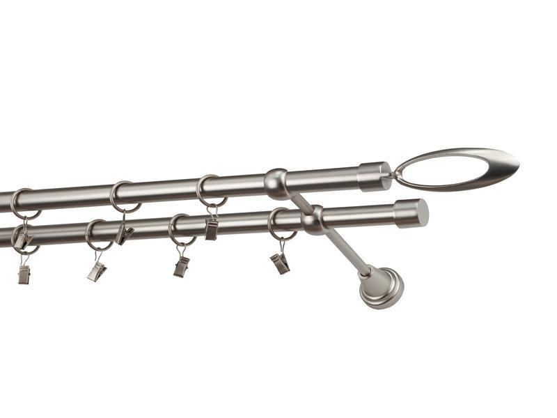 Garniže 19x19mm - dvojradové - VENEZIA - satin