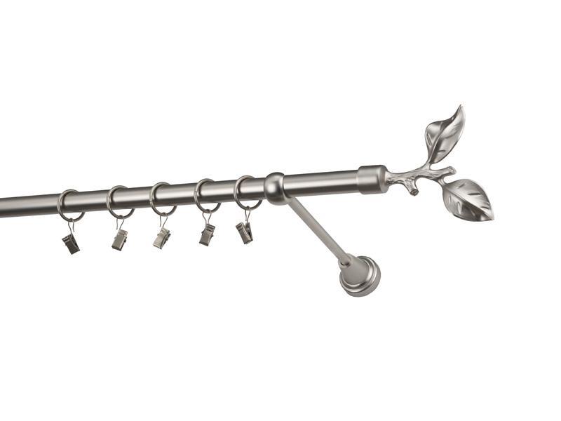 Garniže 19mm - jednoradové - LIST ROSE - satin