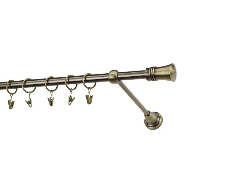 Garniže 16mm - jednoradové - CAPRI - antik