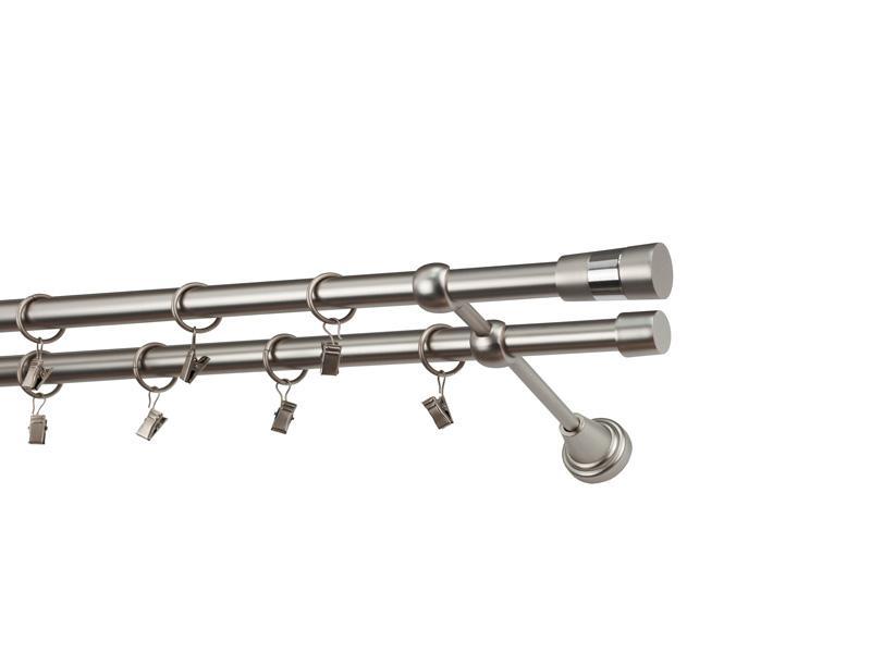 Garniže 19x19mm - dvojradové - VOLEO - satin