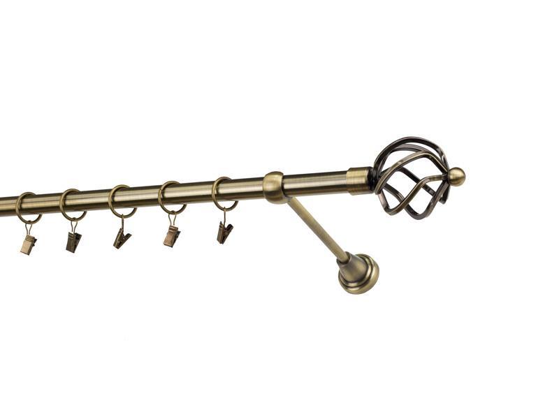 Garniže 19mm - jednoradové - SPIRAL - antik