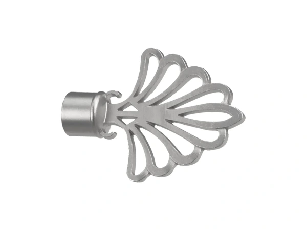 Kétsoros 16x16mm karnis - MODERN - satin 2