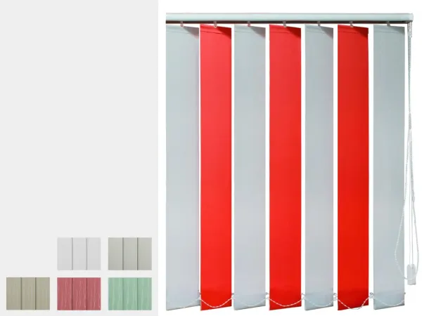 Kétszínű szalagfüggöny - VAN GOGH szövet