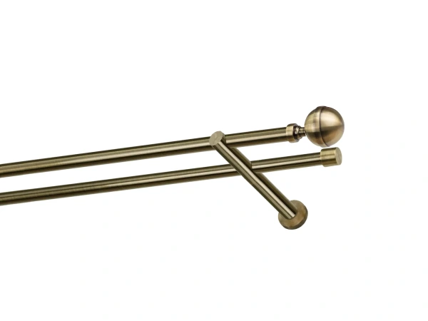 Kétsoros 16x16mm karnis - KALISTO - antik 1