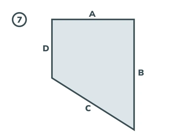 Sieťky na OKNO - pevné- atyp - tvar 7