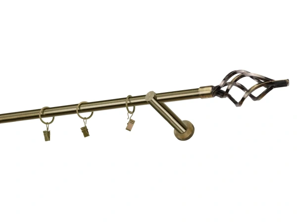 Egysoros 16mm karnis - AZUR GOLYÓ - antik