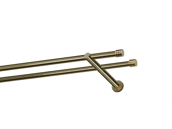 Kétsoros 16x16mm karnis - RADIATOR - antik 1