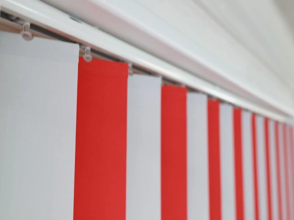 Kétszínű szalagfüggöny - SHANTUNG szövet 2