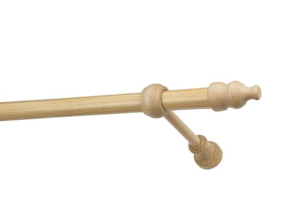 Garniže drevená 28mm jednoradové - BOROVICA 1