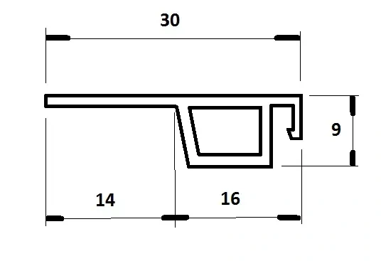 Atipikus FIX szúnyogháló ABLAKRA - forma 7 1
