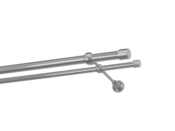 Kétsoros 25x16mm karnis - PULLO - satin 1