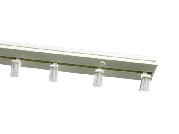 Egysínes műanyag mennyezeti sín
