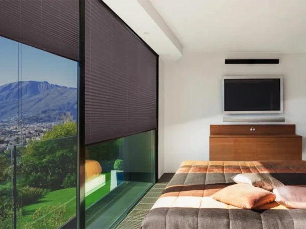 LUX pliszé függönyök - PEARL szövet 1