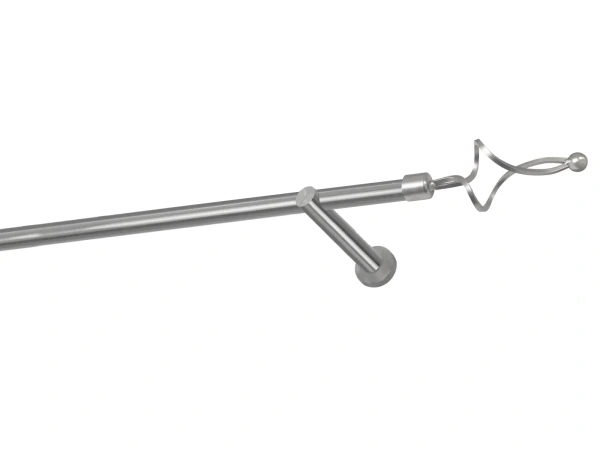 Egysoros 19mm karnis - FALIST - satin 1