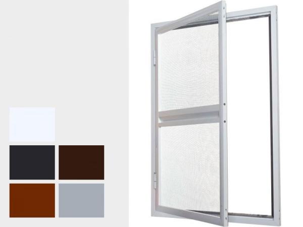 Zsanéros szúnyogháló AJTÓRA SMART keretben - hagyományos színek