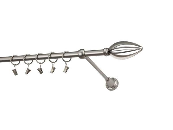 Garniže 16mm - jednoradové - PANTEON - satin