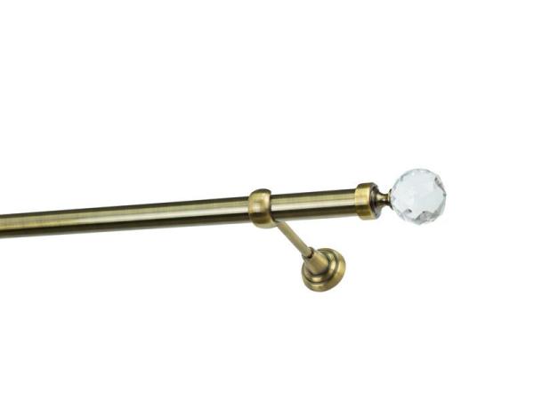 Garniže 25mm - jednoradové - GUĽA CRYSTAL - antik 1