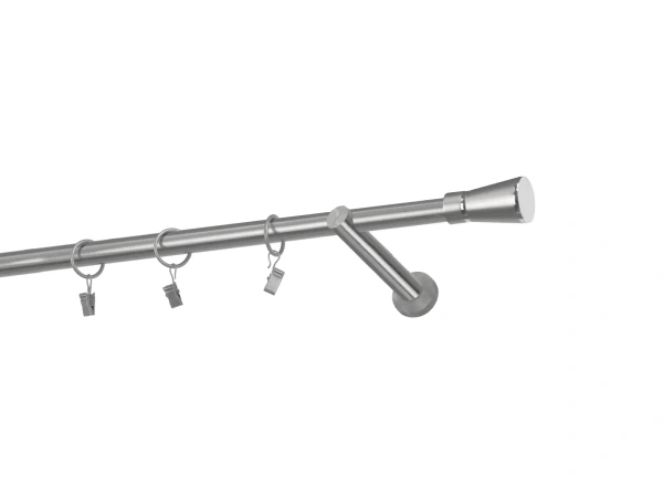 Egysoros 19mm karnis - RIMINY - satin