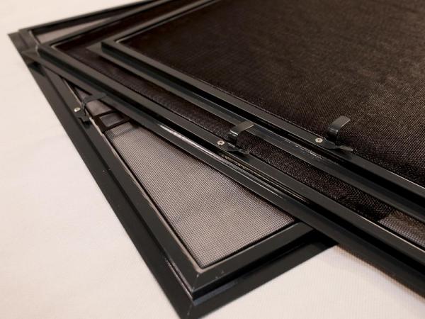 Sieťky na OKNO - pevné - bežné odtiene 7