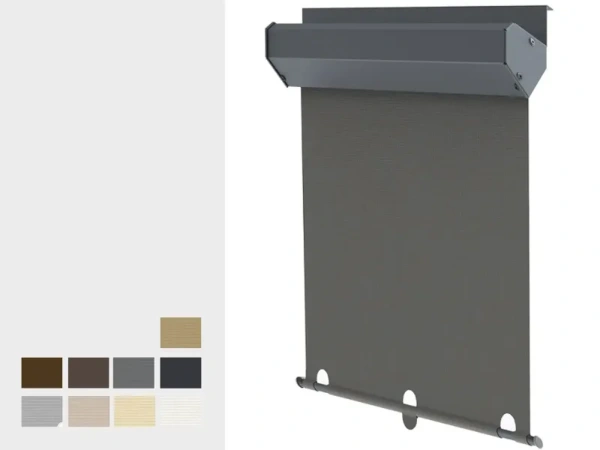 Külső hővédő roló tetőablakokra - SCREEN SKY - SOLTIS PERFOR szövet