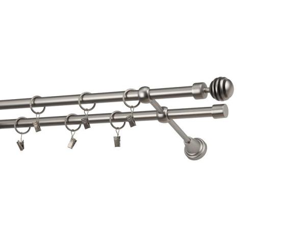 Garniže 16x16mm - dvojradové - VERONA - satin