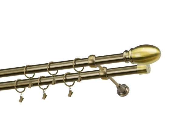 Kétsoros 25x25mm karnis - BELUNO - antik