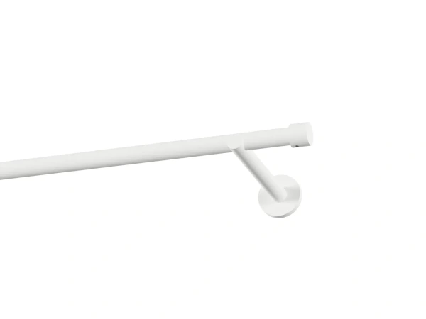 Garniža 19mm obyčajná tyč - 1rad - PULLO - biela 1