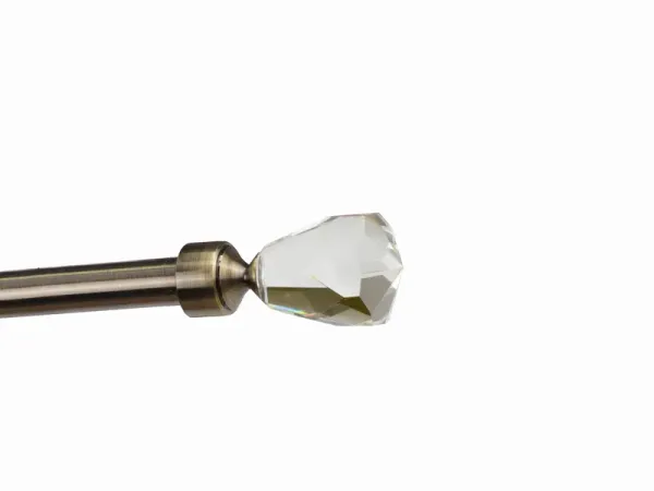 Garniže 16x16mm - dvojradové - CRYSTAL CONE - antik 5