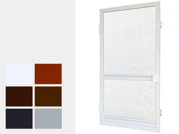 Zsanéros szúnyogháló AJTÓRA - hagyományos színek