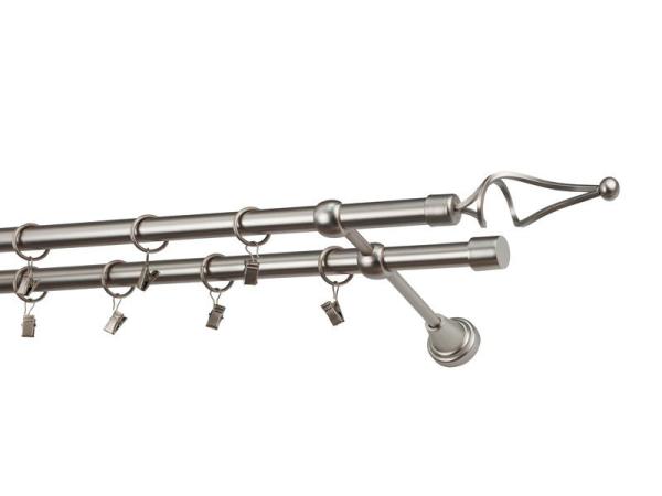 Garniže 19x19mm - dvojradové - FALIST - satin