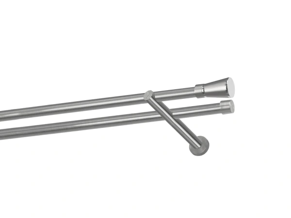 Kétsoros 19x19mm karnis - RIMINY - satin 1