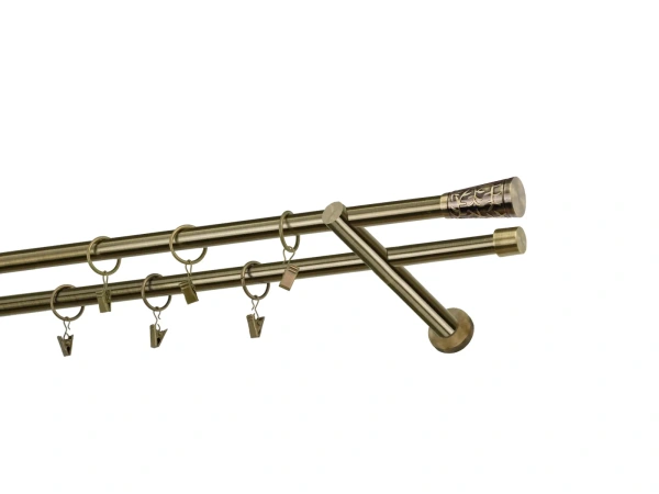 Kétsoros 16x16mm karnis - SEVILLA - antik