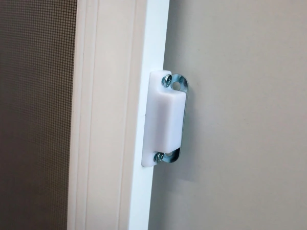 Zsanéros szúnyogháló AJTÓRA - faimitáció 4