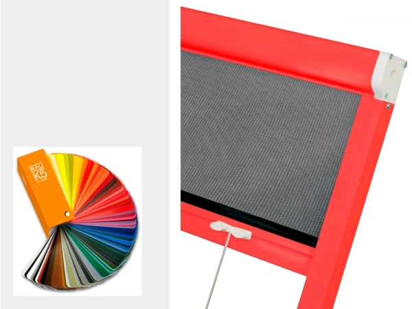 Rolós szúnyogháló ABLAKRA - RAL színek