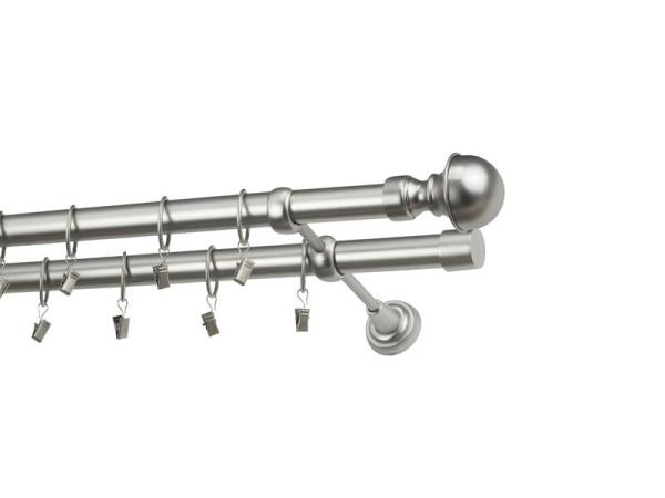 Garniže 25x25mm - dvojradové - BOSTON - satin